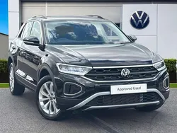 Black New 2025 VW T-Roc Match SUV | £24,890 (Good price)