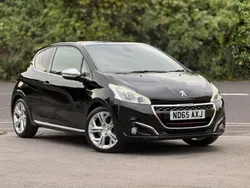 Black Used 2015 Peugeot 208 Prestige Hatchback | £7,995 (Fair price)
