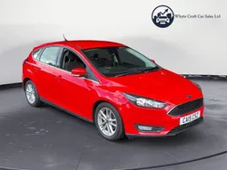 Red Used 2015 Ford Focus Zetec Hatchback | £4,495 (Good price)