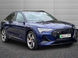Blue Used 2022 Audi e-tron Advanced SUV | £36,295