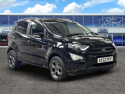 Black Used 2022 Ford Ecosport ST-Line SUV | £13,995 (Fair price)