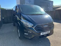 Black Used 2021 Ford Transit Custom Limited Van | £12,999 (Fair price)