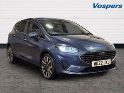 Blue Used 2022 Ford Fiesta Titanium Hatchback | £14,200 (A bit pricey)