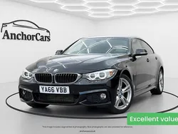 Black Used 2016 BMW 420 Gran Coupé M Sport Coupe | £12,695 (Fair price)