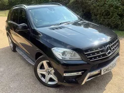 Black Used 2014 Mercedes ML250 AMG SUV | £11,444 (Fair price)