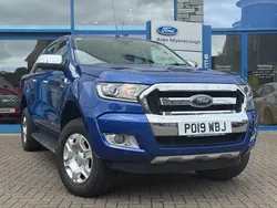 Blue Used 2019 Ford Ranger Limited Pickup | £17,995 (Fair price)