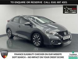 Grey Used 2016 Honda Civic SE Plus Hatchback | £9,270 (Fair price)