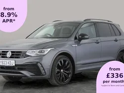 Grey Used 2023 VW Tiguan Black Edition SUV | £22,972 (A bit pricey)