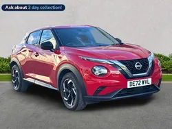 Red Used 2022 Nissan Juke N-Connecta SUV | £13,469 (Fair price)