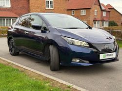Blue Used 2022 Nissan Leaf N-Connecta Hatchback | £10,000 (Fair price)