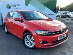 Red Used 2019 VW Polo Edition Hatchback | £10,382 (Fair price)