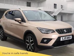 Gold Used 2019 Seat Arona XCELLENCE Lux SUV | £10,500 (Fair price)