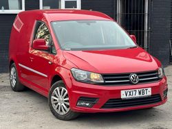 Red Used 2017 VW Caddy Highline MPV | £5,750 (Fair price)