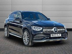 Black Used 2022 Mercedes GLC220 AMG Line Premium SUV | £31,350 (Expensive)