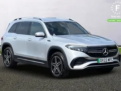 Silver Used 2022 Mercedes EQB350 AMG line SUV | £26,899 (Good price)