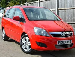Used 2013 Vauxhall Zafira MPV | £3,949 (Fair price)