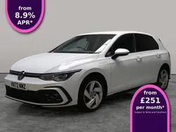 White Used 2022 VW Golf VIII GTE Hatchback | £18,602 (Fair price)