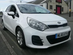 White Used 2015 Kia Rio Hatchback | £4,995 (Fair price)