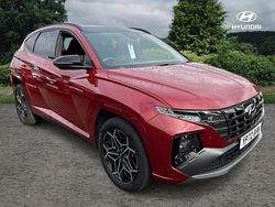 Red Used 2022 Hyundai Tucson N Line SUV | £25,999 (Fair price)