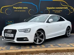 White Used 2014 Audi A5 Black Edition Coupe | £13,490 (Expensive)