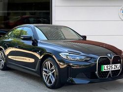 Black Used 2025 BMW i4 Sport Line Sedan | £38,600 (Fair price)