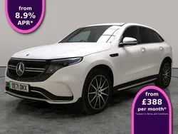 White Used 2022 Mercedes EQC400 AMG line SUV | £27,177 (Super price)
