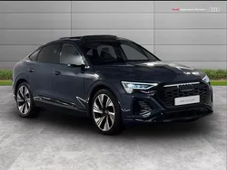 Blue Used 2023 Audi Q8 e-tron Advanced SUV | £52,999