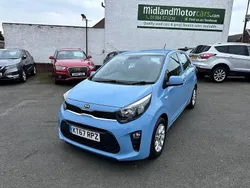 Blue Used 2018 Kia Picanto 2 Hatchback | £7,499 (Fair price)