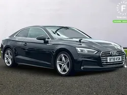 Black Used 2018 Audi A5 S-Line Coupe | £17,899 (Fair price)