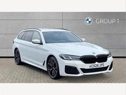 White Used 2024 BMW 520 M Sport Estate | £34,941 (A bit pricey)