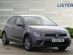 Smokey grey Used 2024 VW Polo R-line Hatchback | £21,490 (Fair price)