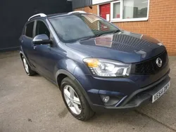 Blue Used 2014 Ssangyong Korando SUV | £4,495 (Fair price)