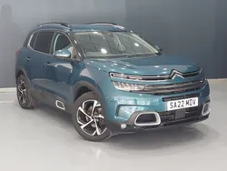Blue Used 2022 Citroën C5 Aircross Shine SUV | £16,498 (Fair price)