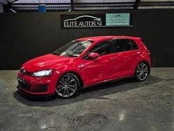 Red Used 2016 VW Golf VII GTI Hatchback | £13,995 (Fair price)