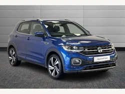 Blue Used 2021 VW T-Cross R-line SUV | £15,190 (Good price)