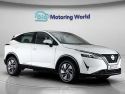 White Used 2022 Nissan Qashqai Acenta Premium SUV | £15,200 (Good price)