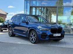 Blue Used 2023 BMW X5 M Sport SUV | £48,250 (Fair price)