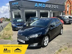 Black Used 2016 Ford Focus Zetec Hatchback | £5,495 (Fair price)
