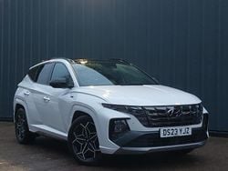 White Used 2023 Hyundai Tucson N Line SUV | £26,498 (A bit pricey)