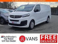 White Used 2022 Vauxhall Vivaro Sportive Van | £14,475 (A bit pricey)