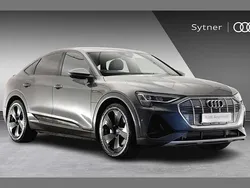 Grey Used 2021 Audi e-tron Sportback S-Line SUV | £25,500 (Fair price)