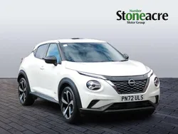 White Used 2022 Nissan Juke Tekna SUV | £17,990 (Fair price)
