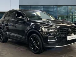 Deep black pearl Used 2021 VW T-Roc Black Edition SUV | £20,644 (Fair price)