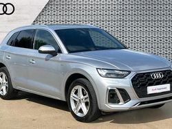 Silver Used 2022 Audi Q5 S-Line SUV | £30,512 (Fair price)
