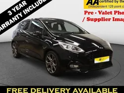 Black Used 2019 Ford Fiesta ST-Line Hatchback | £10,095 (Fair price)