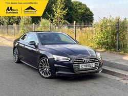 Blue Used 2018 Audi A5 S-Line Coupe | £14,995 (Good price)