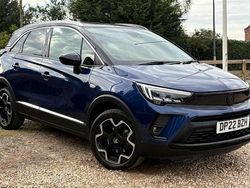 Blue Used 2022 Vauxhall Crossland Ultimate SUV | £15,078 (Fair price)