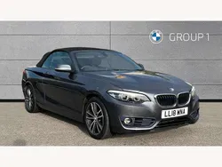 Grey Used 2018 BMW 218 Sport Line Cabriolet | £15,350 (Fair price)
