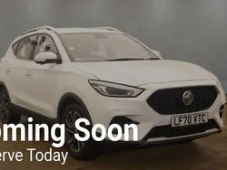 White Used 2021 MG ZS Exclusive Sedan | £13,990 (Good price)