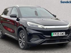 Metallic cosmos black Used 2024 BYD Atto 3 Design SUV | £23,659 (Fair price)